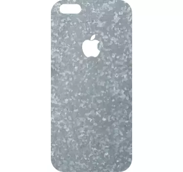 Iphone sticker textured grey cover - TenStickers