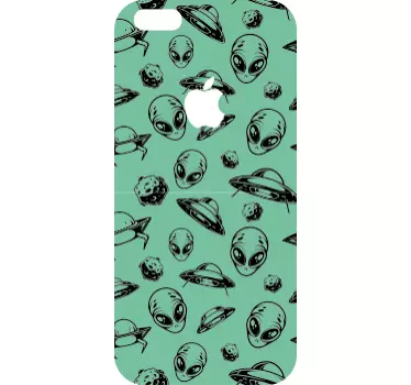 Iphone sticker extraterrestrial cosmic journey - TenStickers