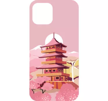 Iphone sticker pagoda blossom - TenStickers