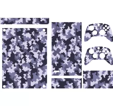 Xbox wrap camouflage device cover - TenStickers