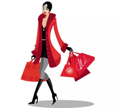 Shopping Sticker - TenStickers