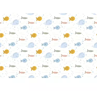 Lively marine ecosystem laptop skin - TenStickers