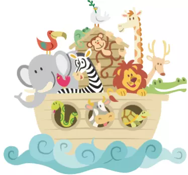Noah's Ark Kids Decal - TenStickers