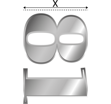 Recycling decal for bin house number label - TenStickers