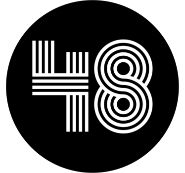 Retro line numbers Container decal - TenStickers