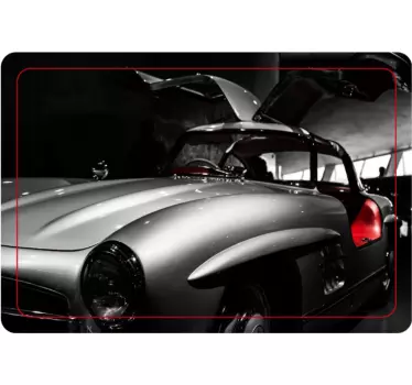 Laptop skin classic sports car design - TenStickers