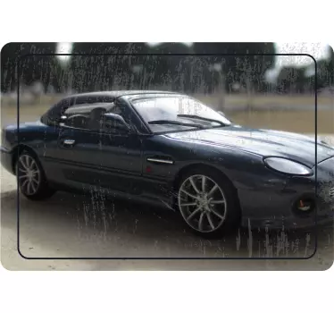 Sleek sports car laptop skin - TenStickers
