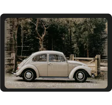 Laptop skin classic car silhouette - TenStickers