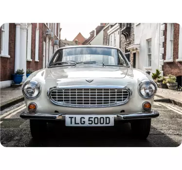 Classic silver vehicle laptop skin - TenStickers