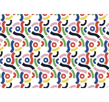 Laptop skin vibrant abstract design - TenStickers