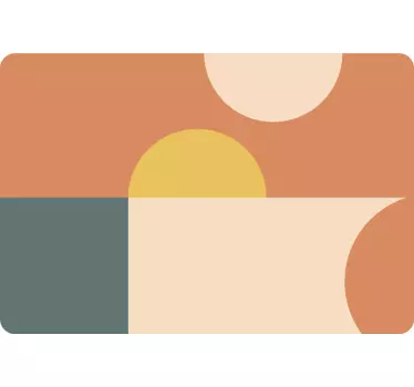 Laptop skin nonfigurative geometric shapes - TenStickers
