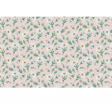 Laptop skin with floral pattern design - TenStickers