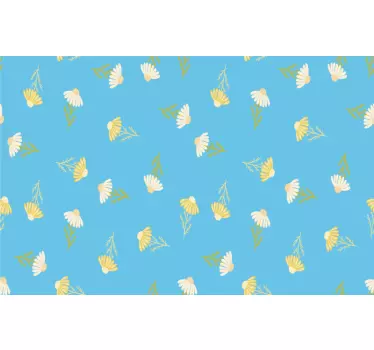 Laptop skin with botanical graphic layer - TenStickers