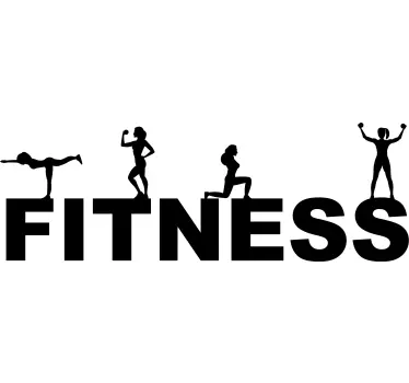 Football sticker fitness motivation graphic - TenStickers