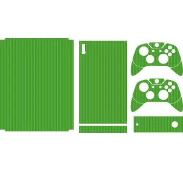 Xbox wrap green console skin - TenStickers