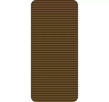 Iphone sticker with brown striped pattern - TenStickers