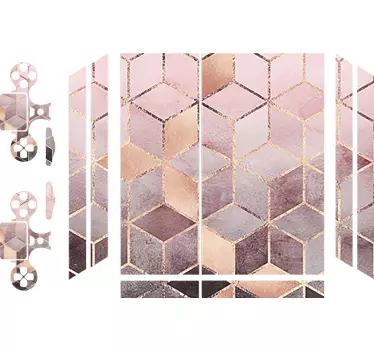 Geometric Pattern Design PS4 skin - TenStickers