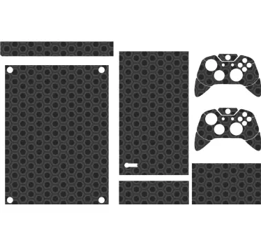 Xbox wrap honeycomb design - TenStickers
