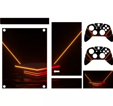 Xbox wrap gaming console design - TenStickers