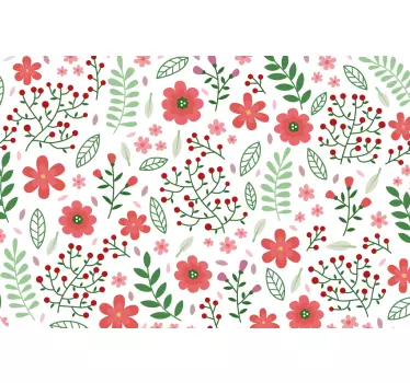 Floral Patterns Collection laptop skin - TenStickers