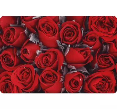 Beautiful Rose Arrangement laptop skin - TenStickers
