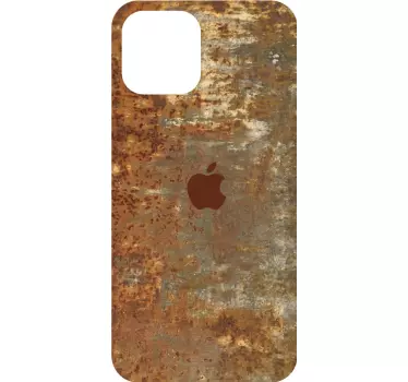 Iphone sticker rustic texture cover - TenStickers