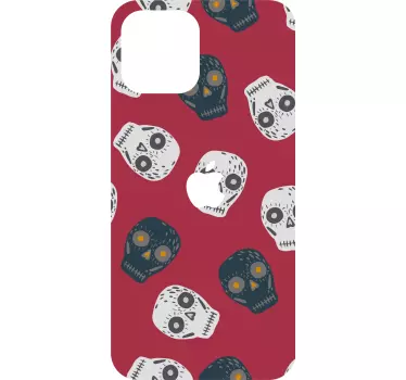 Skull Emblem iPhone sticker - TenStickers