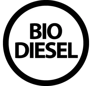 Biodiesel logo car sticker - TenStickers