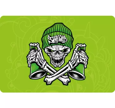 Skull with Crossed Bones laptop skin - TenStickers