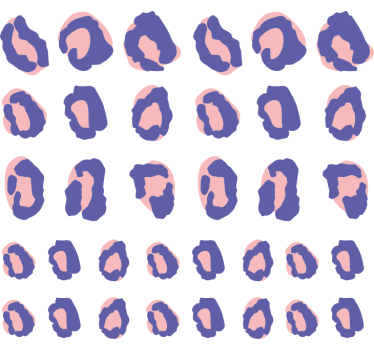 Pink leopard spots bike sticker - TenStickers