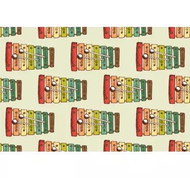 Colorful Metal Bars laptop skin - TenStickers