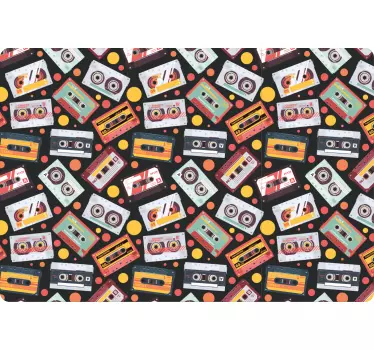 Retro Cassette Concept laptop skin - TenStickers