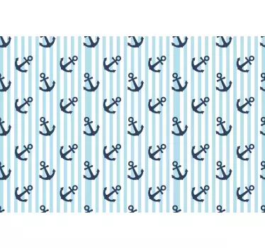 Nautical Anchor Symbol laptop skin - TenStickers