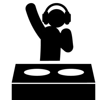 DJ Pro Laptop Sticker - TenStickers
