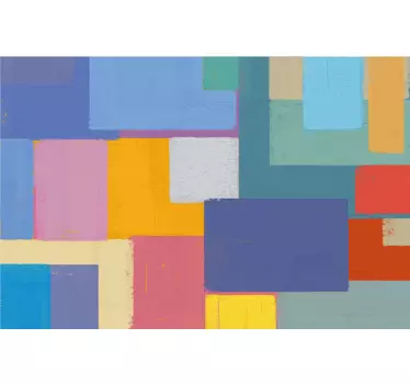 Vibrant Geometric Cubes laptop skin - TenStickers