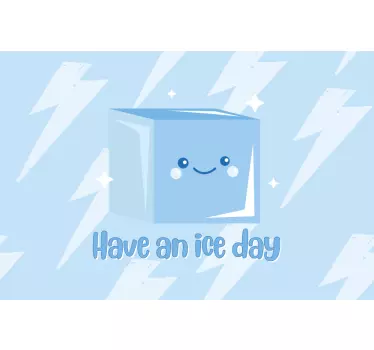 Have an ice day laptop skin - TenStickers