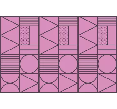 Abstract Geometric Shapes laptop skin - TenStickers