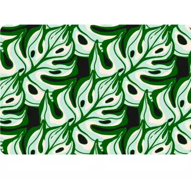 Tropical Leaf Concept laptop skin - TenStickers