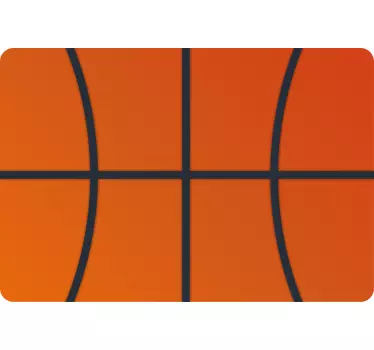 Basketball pattern design laptop skin - TenStickers