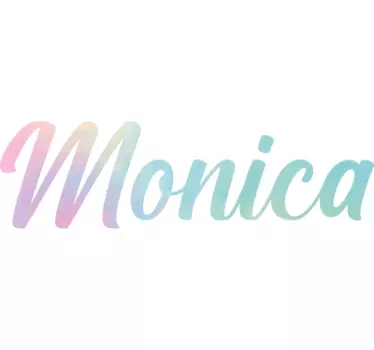 Quote sticker personalized name design - TenStickers