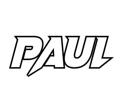 Modern black and white font name bike sticker - TenStickers