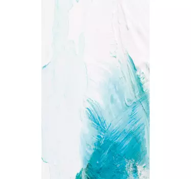 Abstract textured oil painting fridge decal - TenStickers