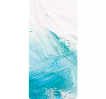 Abstract textured oil painting iPhone decal - TenStickers