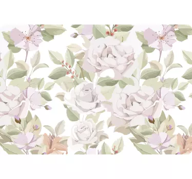 Elegant Floral Arrangement laptop skin - TenStickers