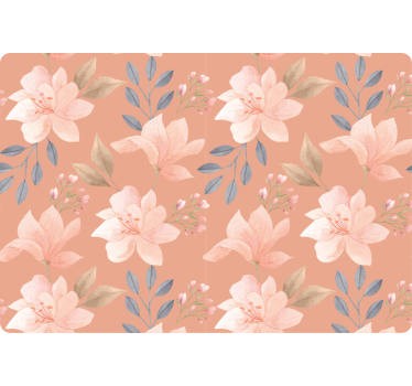 Sophisticated Floral Motif laptop skin - TenStickers