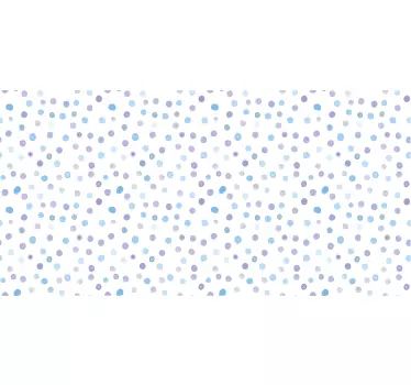 Colorful painted dots furniture sticker - TenStickers