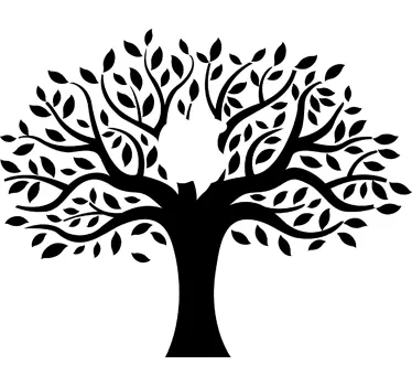 Macbook Tree Sticker - TenStickers