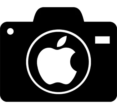 Digital Camera MacBook Sticker - TenStickers