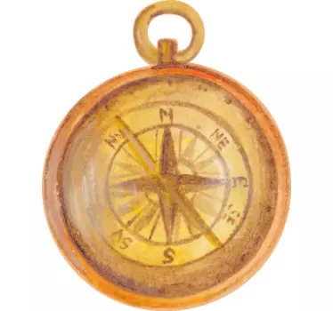 Caravan decal vintage navigation tool - TenStickers