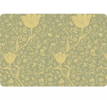 Credit card sticker floral pattern design - TenStickers